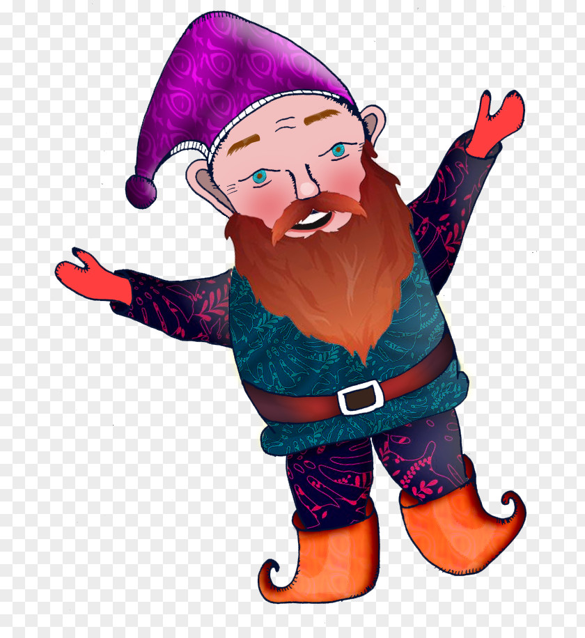 Santa Gnome Illustration Clip Art Claus (M) Product Thumb PNG