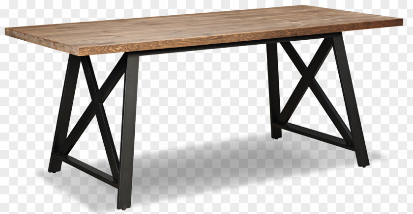 Table Dining Room Metal Matbord Wood PNG