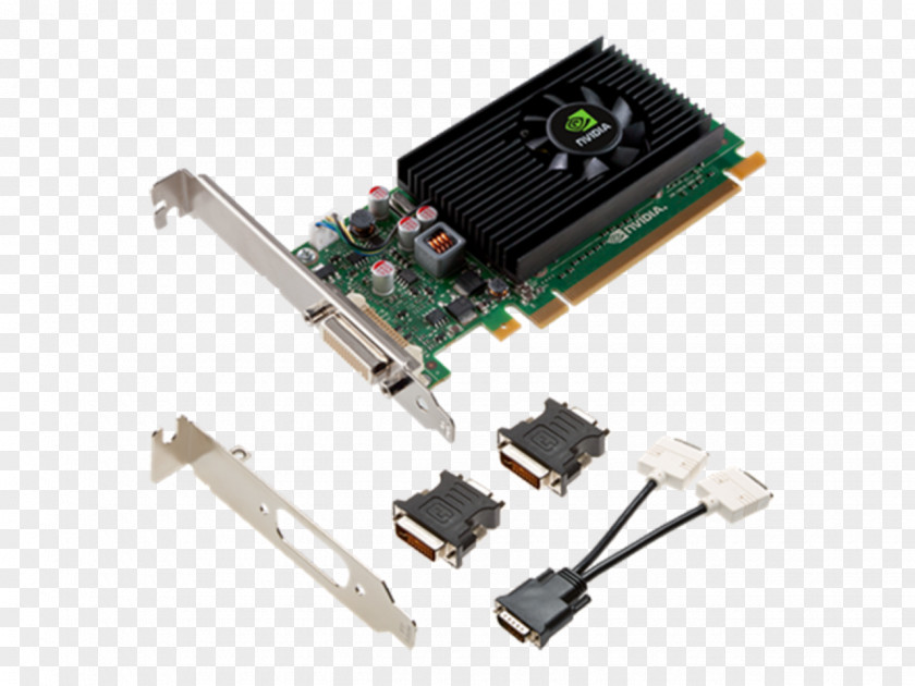 Graphics Cards & Video Adapters NVIDIA Quadro NVS 315 PNY Technologies Digital Visual Interface PNG