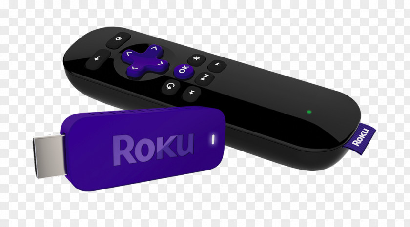 Roku Streaming Stick 3500R Chromecast Media Digital Player PNG