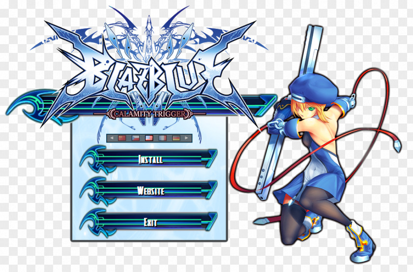 United States BlazBlue: Calamity Trigger PlayStation Portable Aksys Games PNG