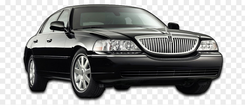 Vip Rent A Car Lincoln Town Taxi Seattle Airport Bus PNG