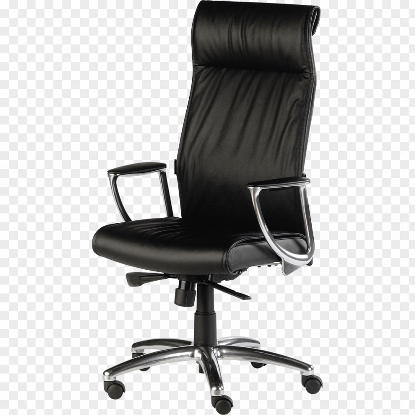 Chair Office & Desk Chairs Fauteuil Leather PNG