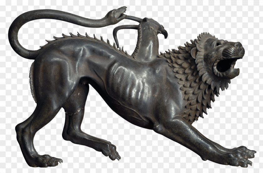 Chimera Of Arezzo Royal Academy Arts Etruscan Civilization PNG