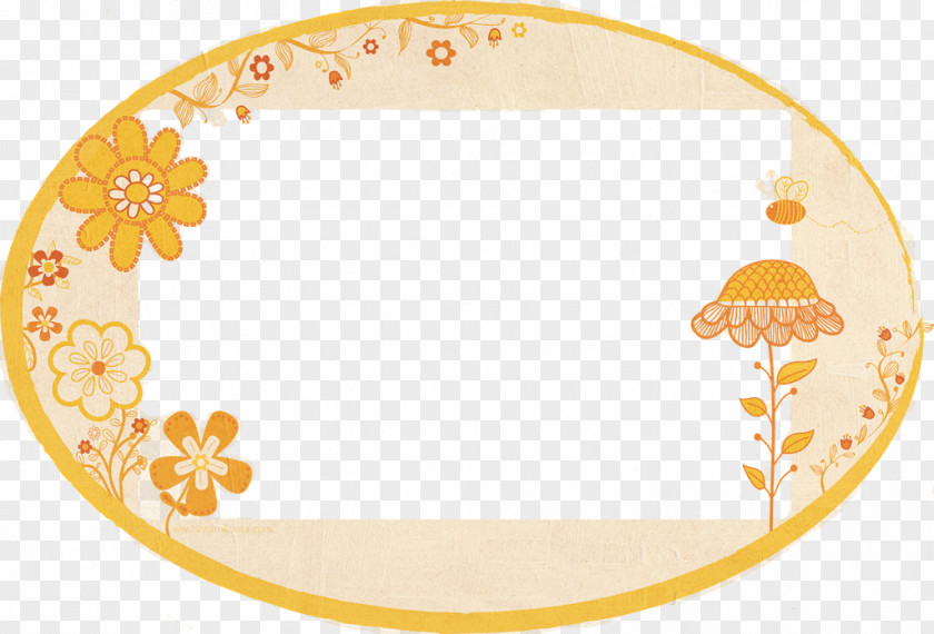 Free Bee Clipart Paper Picture Frame Digital Scrapbooking Photo PNG