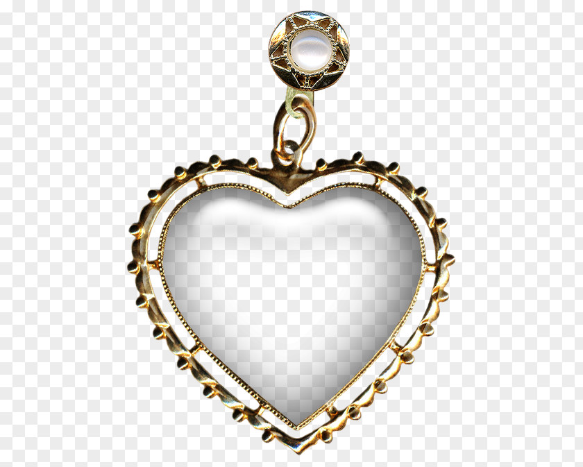 Metal Heart Pendant Locket Earring Charms & Pendants Necklace Chain PNG