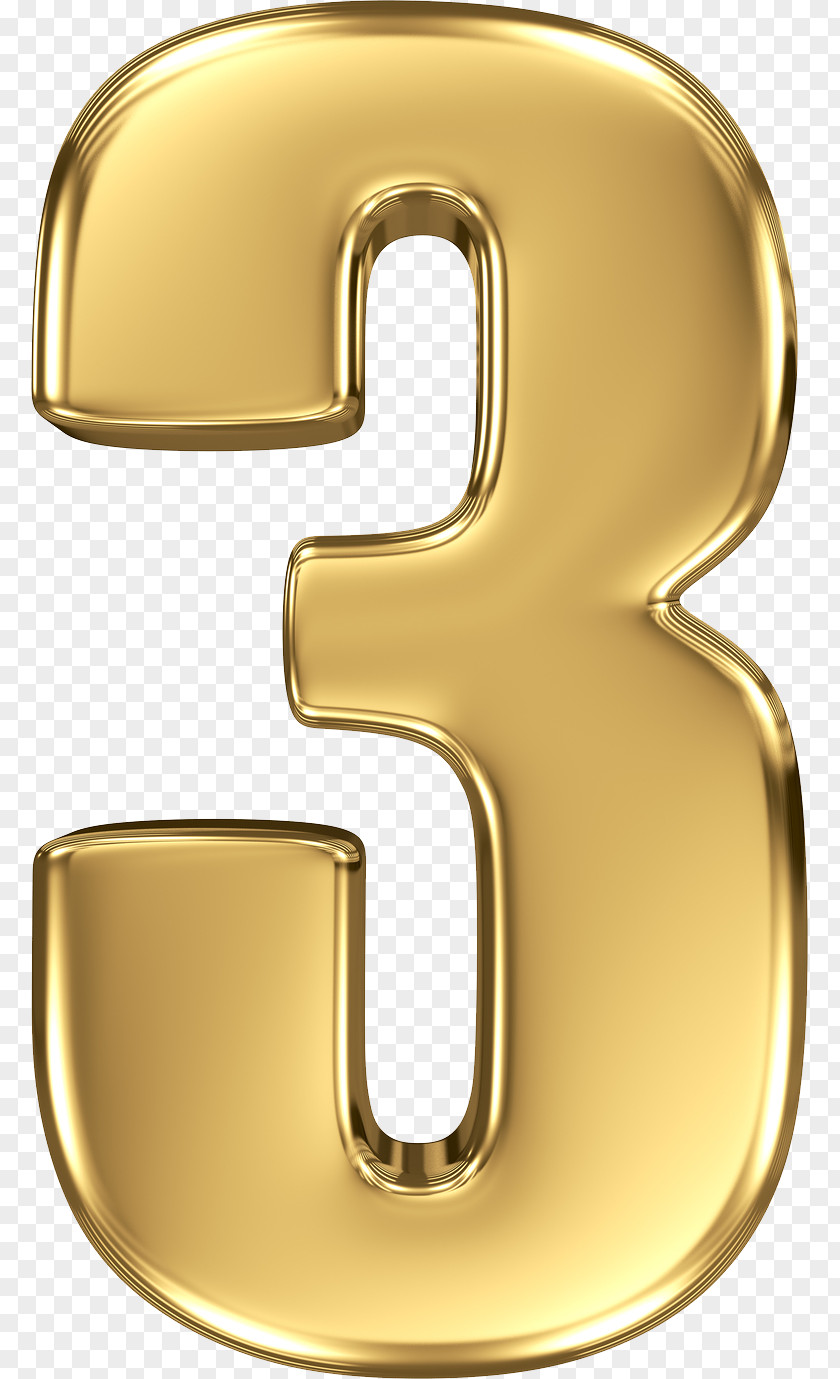 Number 3 Icon Clip Art PNG