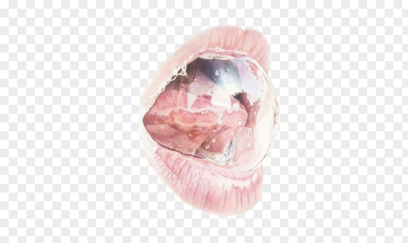 Painting Mouth Drawing Art Saliva PNG