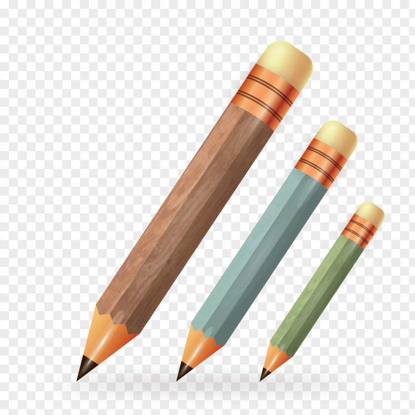 Vector Pen Colored Pencil Drawing Eraser PNG