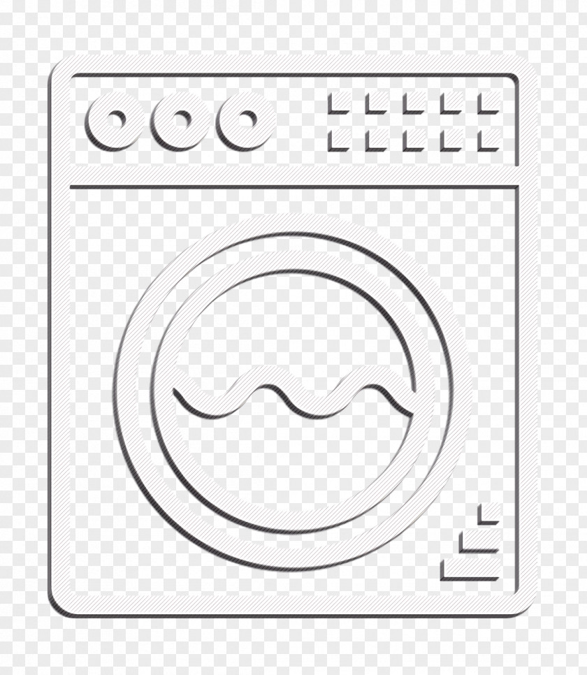 Washing Machine Icon Furniture And Household Home Equipment PNG