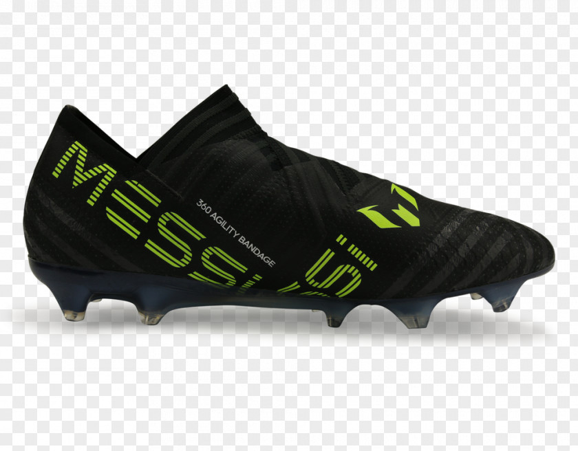 Yellow Ball Goalkeeper Cleat Adidas Nemeziz Messi 17+ 360 Agility FG Shoe Footwear PNG