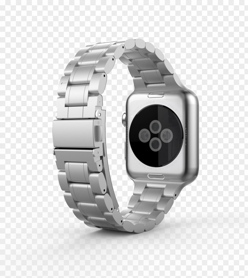Apple Stainless Steel Watch Strap PNG