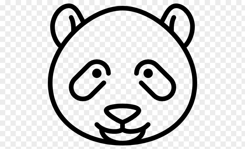 Bear Head Pattern Giant Panda Clip Art PNG