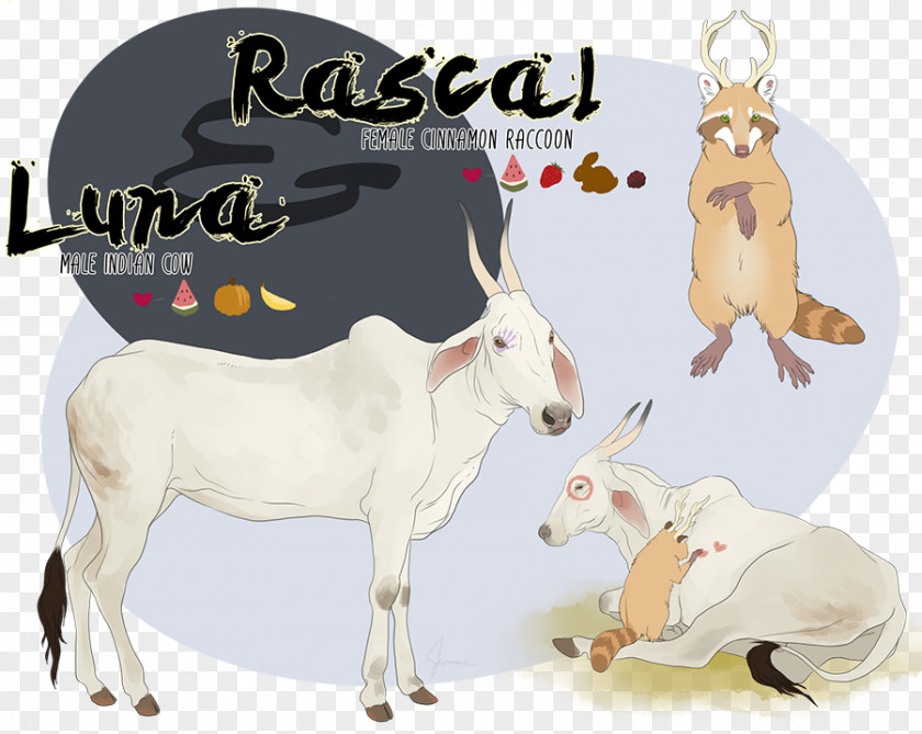 Reindeer Cattle Antelope Goat Horse PNG