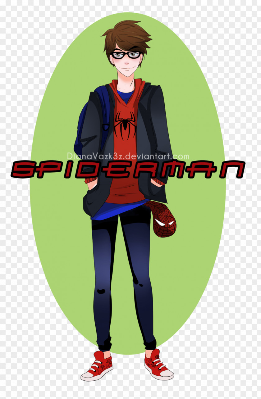 Spiderman Comic Cartoon Human Behavior Shoulder Outerwear PNG