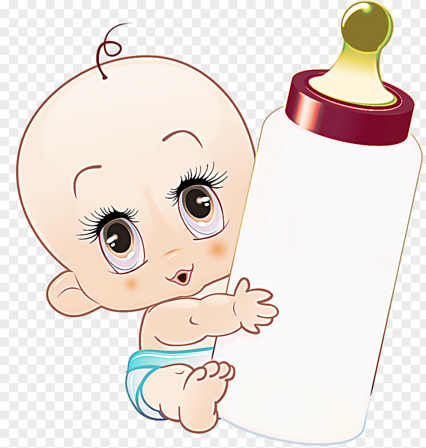 Water Bottle Baby PNG