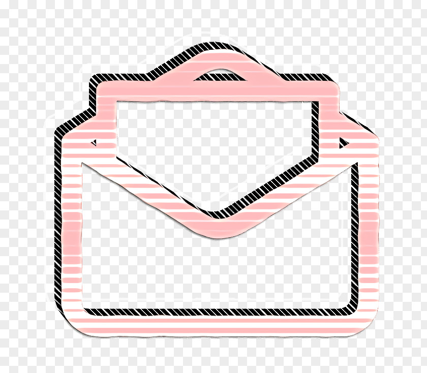 Paper Product Pink Letter Icon Mail Message PNG