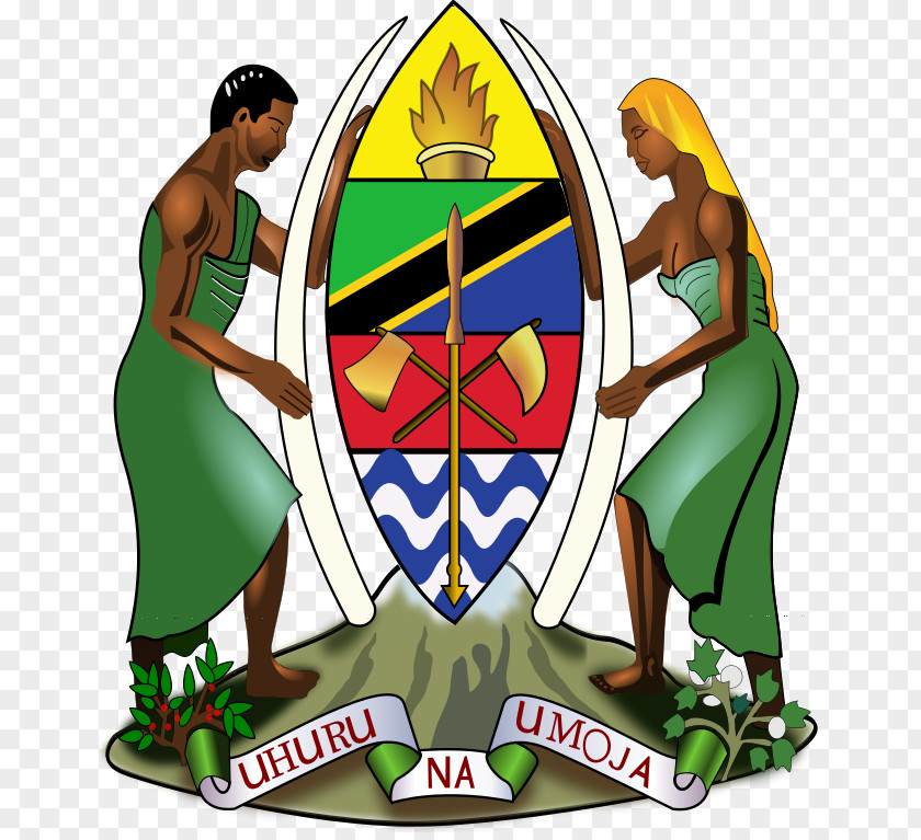Tanzanya Coat Of Arms Tanzania Flag Dar Es Salaam National Emblem PNG