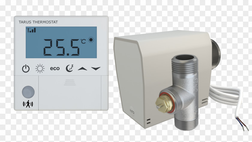 Thermostat Heating Radiators Stellantrieb Heater Berogailu PNG