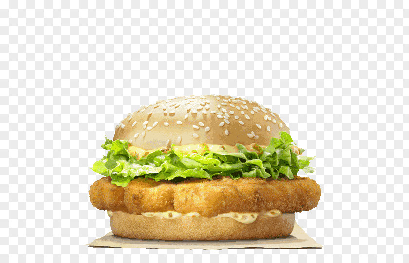 Burger And Sandwich Hamburger King Specialty Sandwiches Veggie Fish PNG