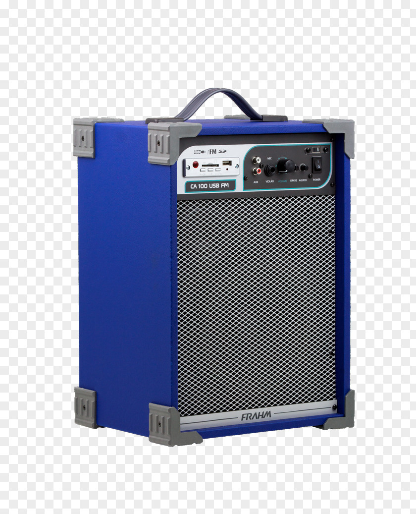 CavaQUINHO Sound Electric Blue Loudspeaker Enclosure Audio Power PNG