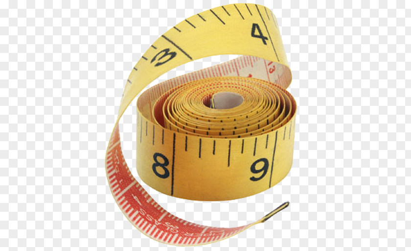 Inch Actual Size Textile Tape Measures Clothing Measurement Tool PNG
