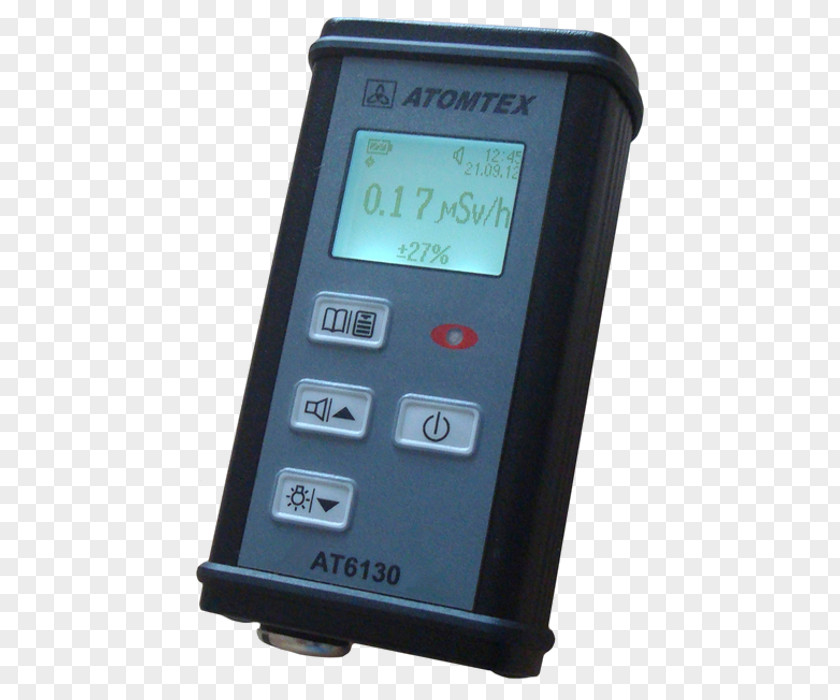 Radiation Detection Devices Survey Meter Ionizing Dosimeter Geiger Counters PNG