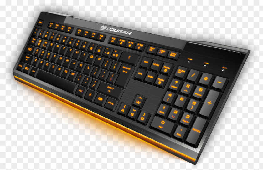 Computer Mouse Keyboard Cougar 200K Gaming Keypad Rollover PNG