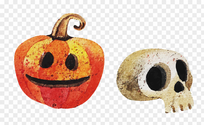 Funny Pumpkin Halloween Jack-o-lantern Poster Illustration PNG