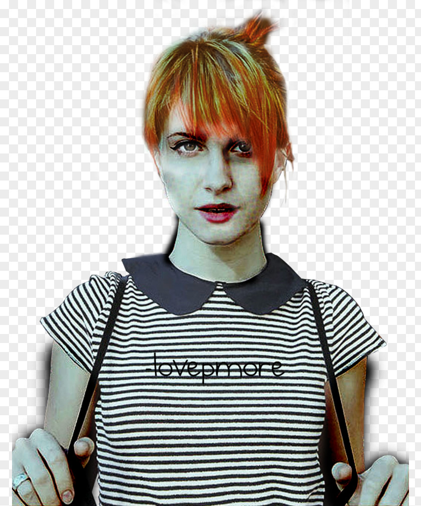Hayley Williams Hair Coloring Hairstyle Human Color Bangs PNG