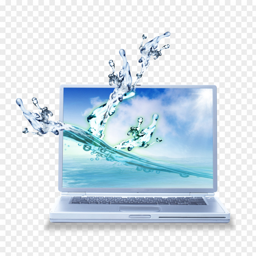 Laptop Download Computer File PNG