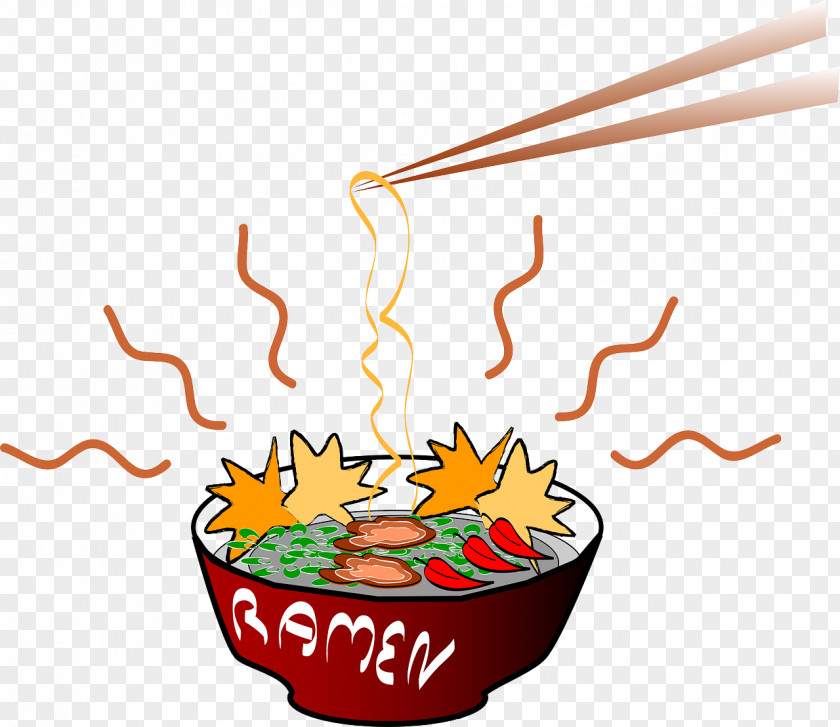 Ramen Japanese Cuisine Instant Noodle Yakisoba Clip Art PNG
