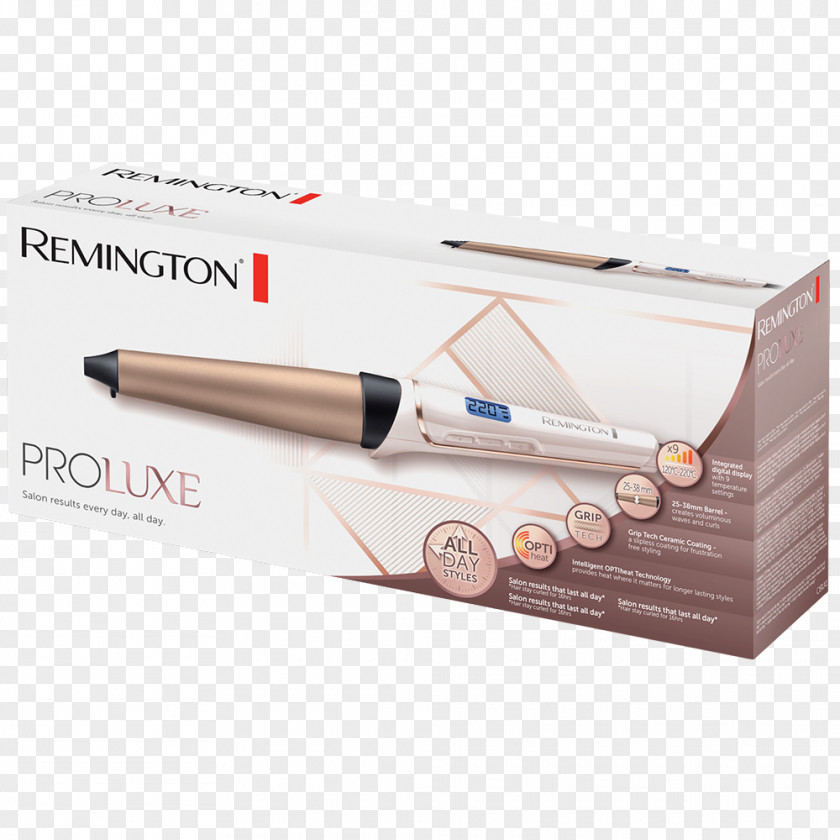 Rem Hair Iron Remington Curler PROluxe Products HC5018 Arms PNG