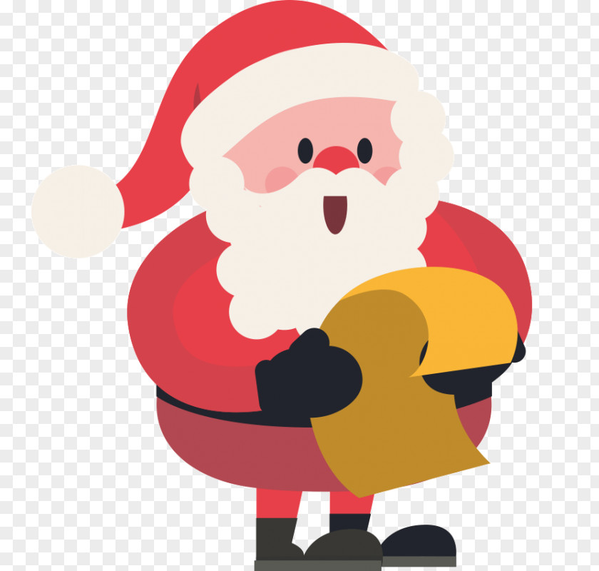 Santa Claus Christmas Clip Art PNG