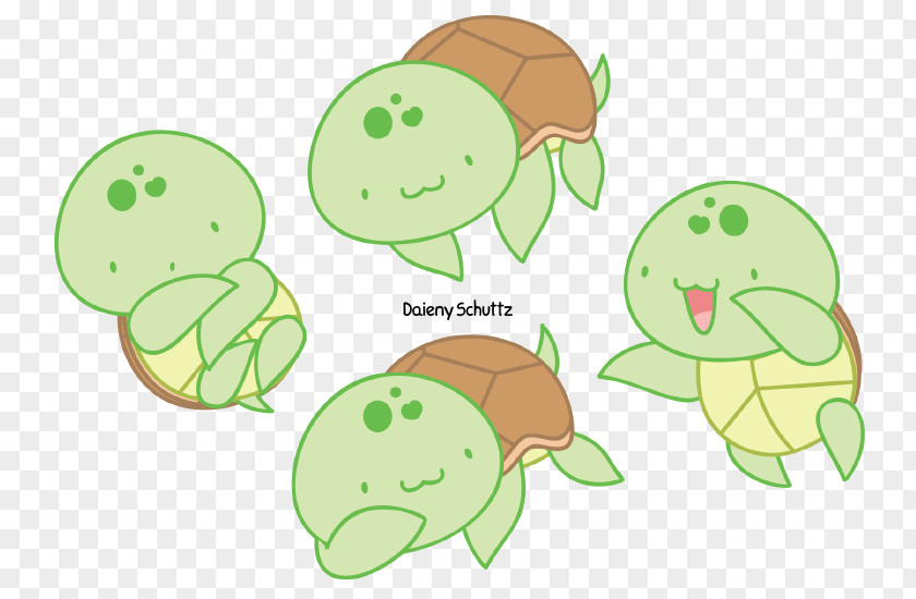 Turtle Green Sea Clip Art Drawing PNG