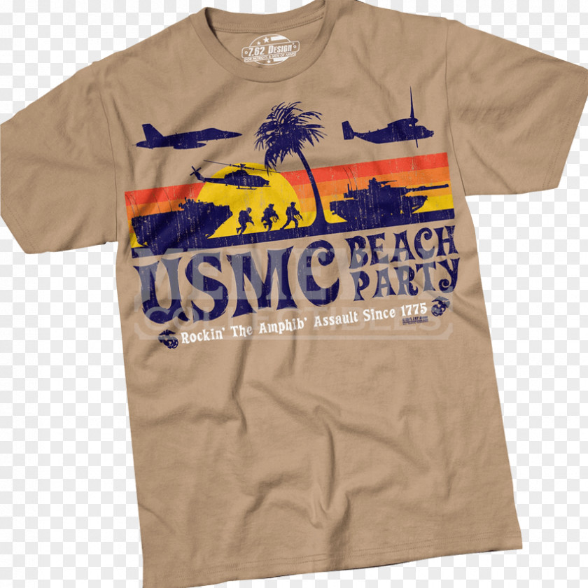 Beach Party T-shirt United States Marine Corps Clothing Sizes PNG