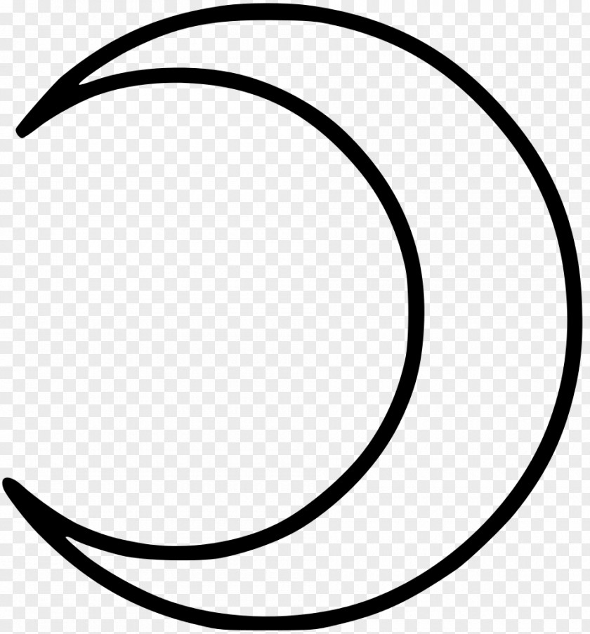 Helal Crescent Drawing Moon Symbol Lunar Phase PNG