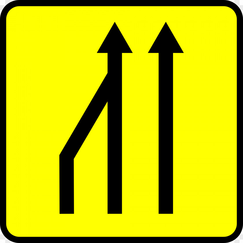 Road Sign Traffic Arrow PNG