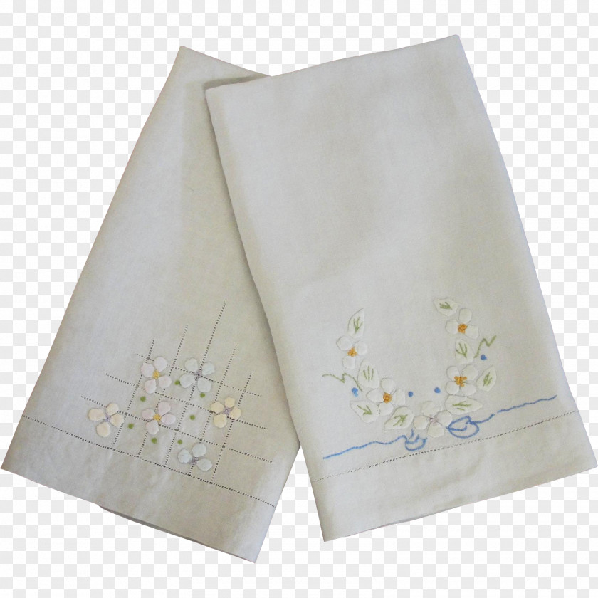 Suzhou Silk Hand Embroidery Art Towel Kitchen Paper PNG