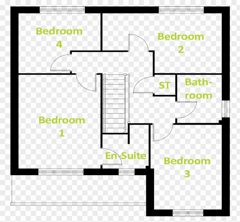 Atherton Floor Plan Brand Line PNG