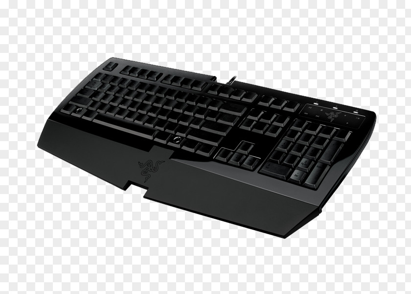 Black Gaming Keypad Razer Inc.Razors Edge Computer Keyboard Arctosa PNG