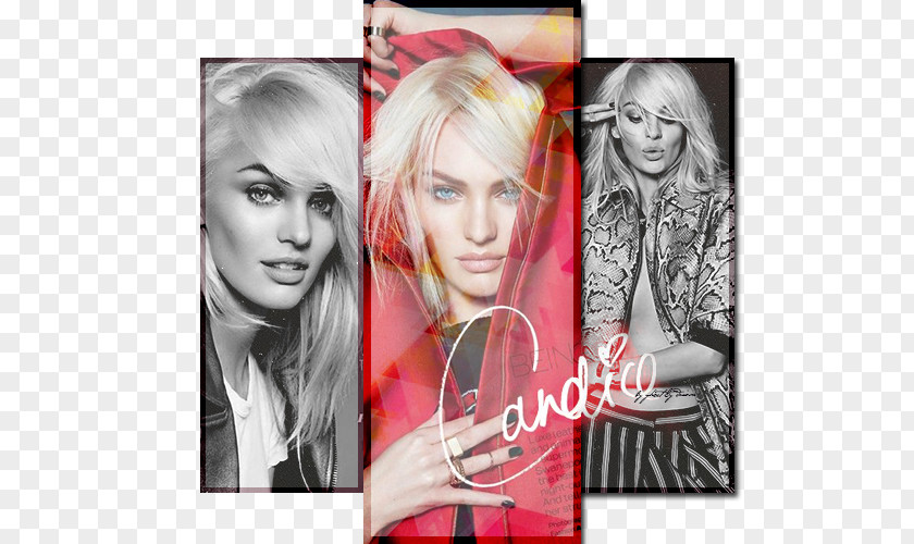 Candice Swanepoel Collage Portrait Poster Magazine Photomontage PNG