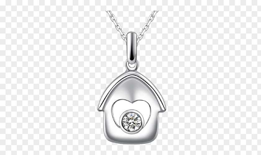 CNUTI Diamond Pendant Locket Silver Body Piercing Jewellery Platinum PNG
