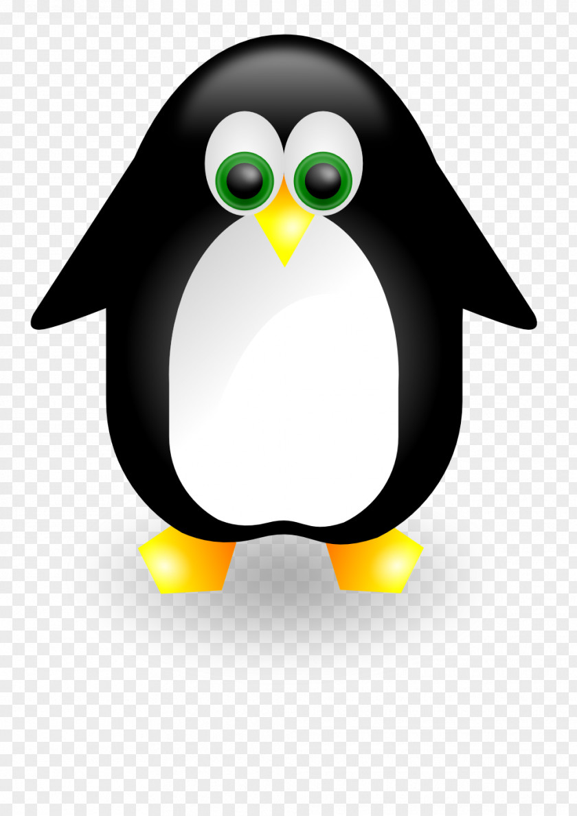 Linux Penguin Tux Clip Art PNG