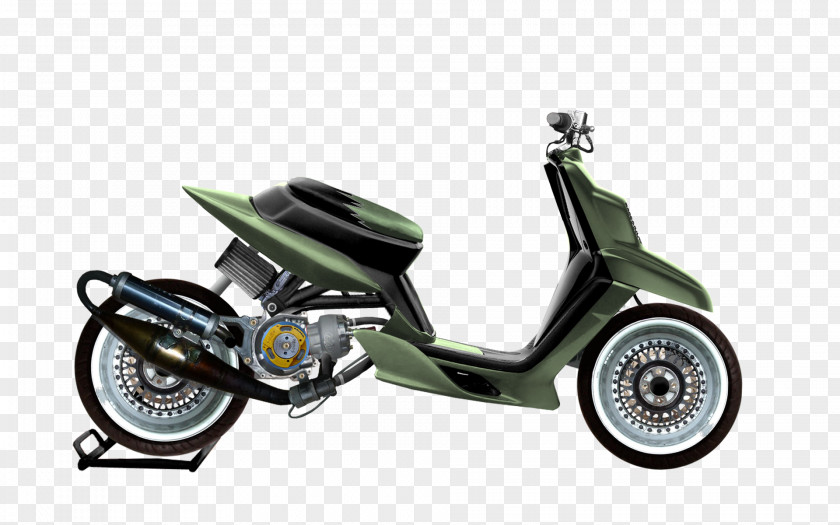 Scooter Wheel Motorized Motor Vehicle PNG