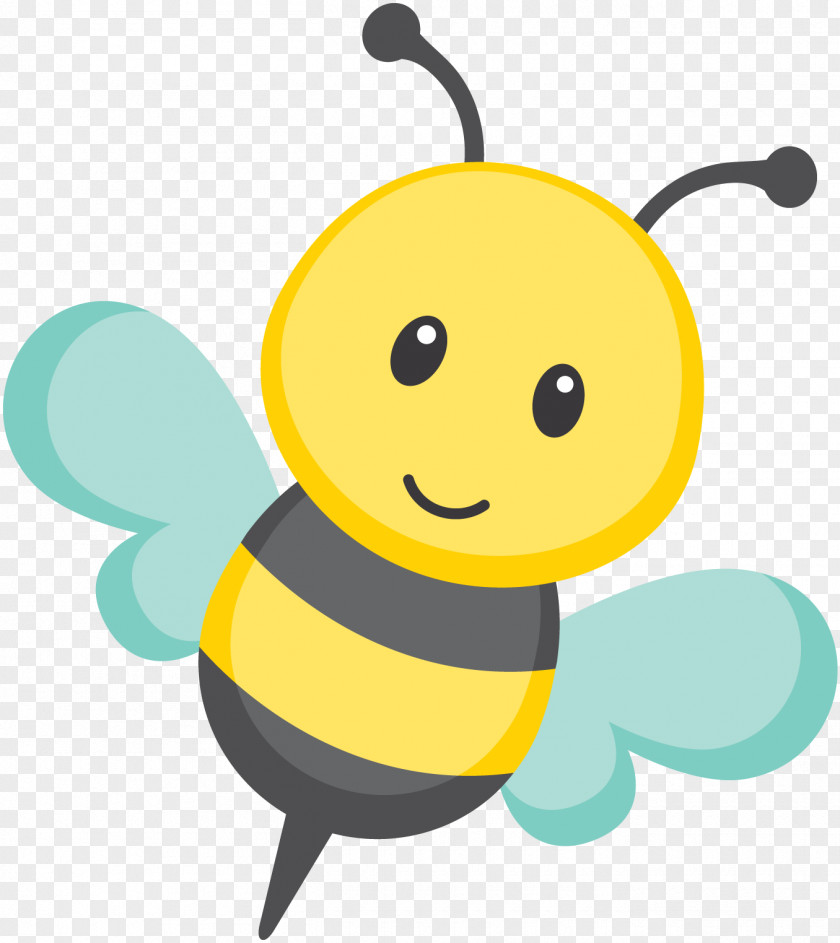 Bee Theme Insect Drawing Pin Clip Art PNG