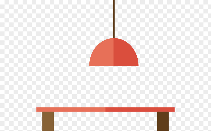 Desk Lamp Cartoon Flat Home Table Light PNG