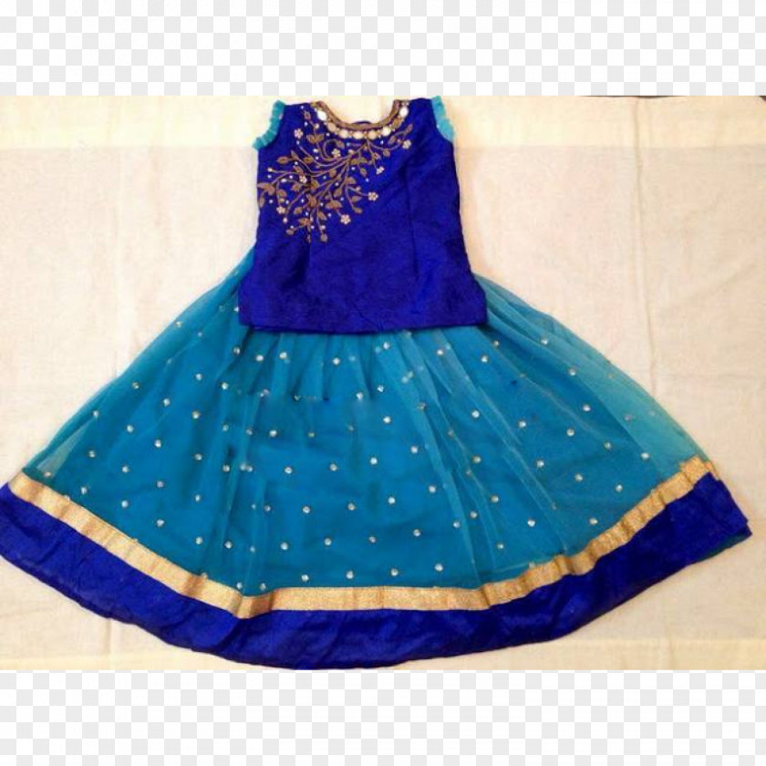 Dress Choli Lehenga Blouse Blue PNG