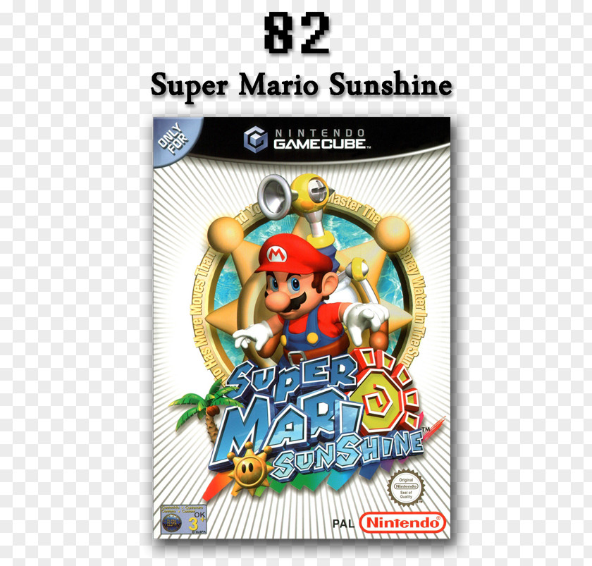 Mario Super Sunshine GameCube PlayStation 2 Strikers PNG