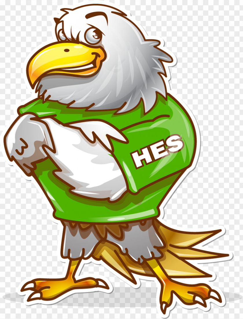 Student Elementary Pe Class Bald Eagle Clip Art Illustration Beak Cartoon PNG